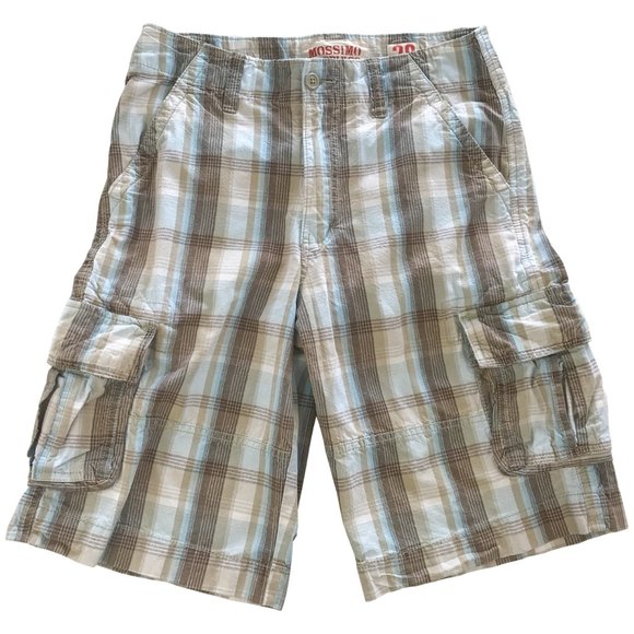 Mossimo Supply Co. Other - Mossimo Supply Co. Mens Size 28 Plaid Cargo Shorts